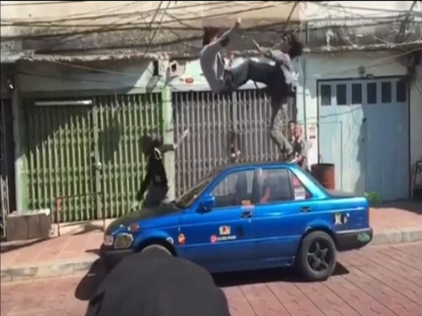 A still from the video shared by actor Tiger Shroff (Image courtesy: Instagram) 