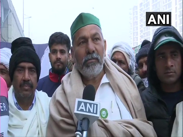 Rakesh Tikait, BKU Spokesperson [Photo/ANI]