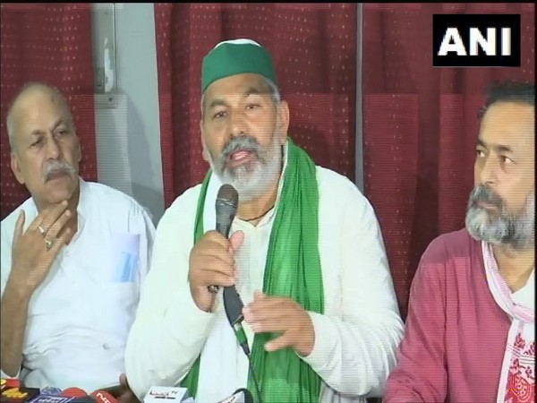 BKU leader Rakesh Tikait. (Photo/ANI)