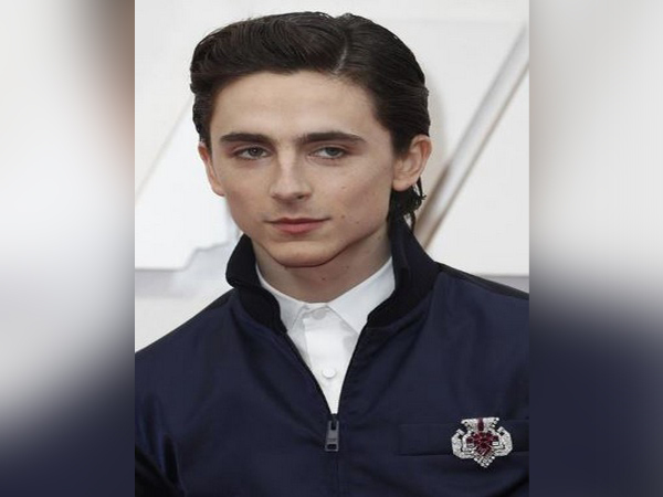 Actor Timothee Chalamet at the 92nd Oscars