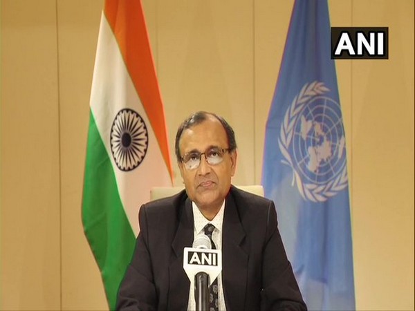 India's Permanent Representative to the United Nations TS Tirumurti speaking to ANI on Friday.
