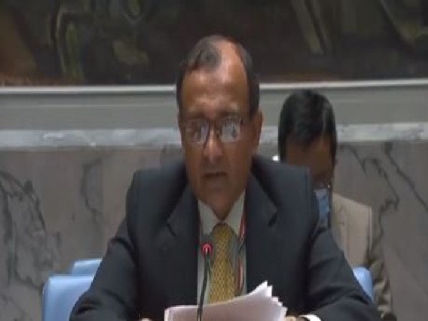 India's Permanent Representative to UN TS Tirumurti.