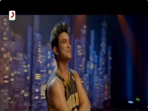 A still from the teaser of the title track shared by music composer A R Rahman featuring late actor Sushant Singh Rajput (Image source: Twitter) 