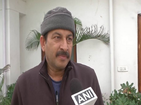 Delhi BJP chief Manoj Tiwari speaking to ANI in New Delhi on Friday. Photo/ANI