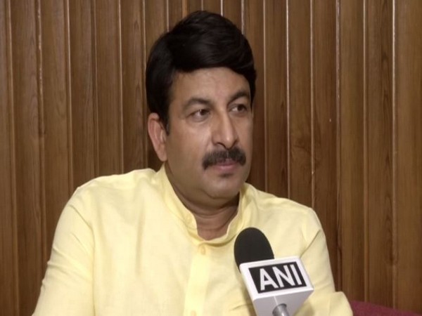 Delhi BJP President Manoj Tiwari speaking to ANI in New Delhi on Friday. (Photo/ANI)