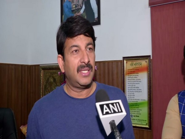 Delhi BJP Chief Manoj Tiwari speaking to ANI in New Delhi on Sunday. Photo/ANI