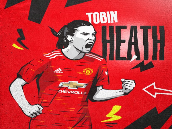 US midfielder Tobin Heath (Photo/Manchester United Women Twitter)