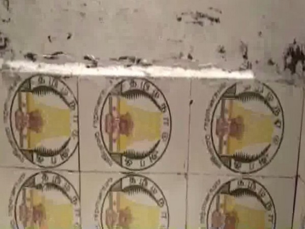 Visuals of a toilet built in Bulandshahr's Ichhawari village. Photo/ANI