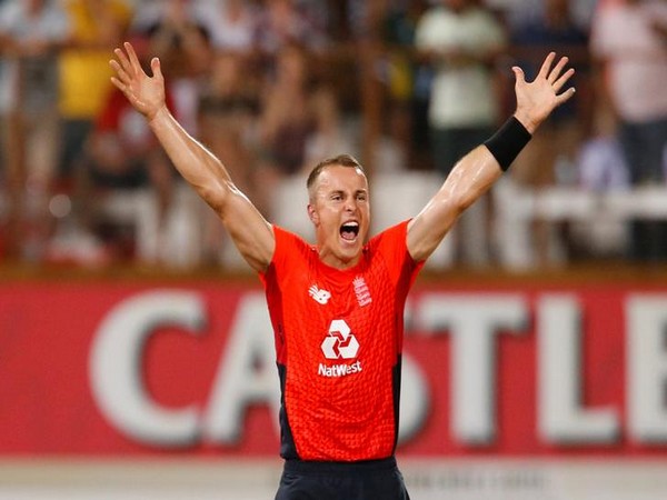 England pacer Tom Curran 