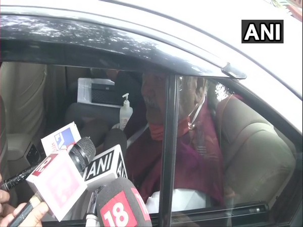 Union Agriculture Minister Narendra Singh Tomar speaking to reporters in New Delhi on Tuesday. [Photo/ANI]