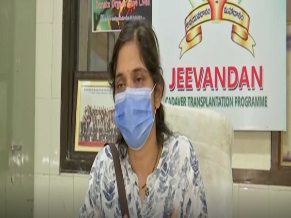 Dr Swarna Latha, Incharge of Jeevandan Program, Government of Telangana (Photo/ANI)