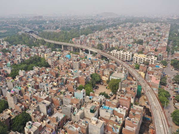 Delhi Metro's Pink Line (Photo/ANI) 