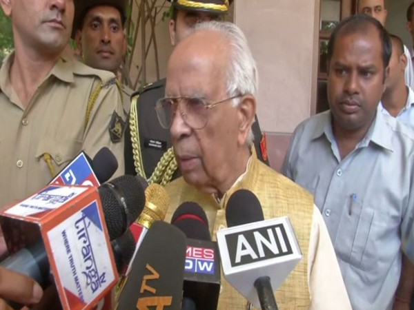 West Bengal Governor Keshari Nath Tripathi speaking to reporters in New Delhi. Photo/ANI