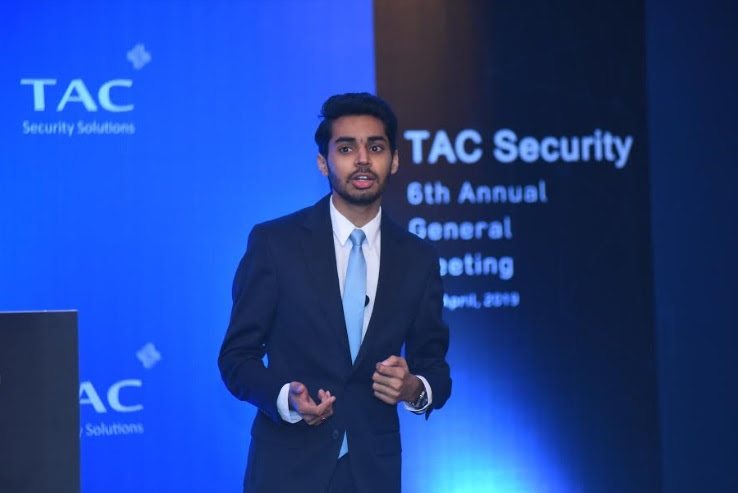 Founder and CEO Trishneet Arora at the 6th Annual General meeting