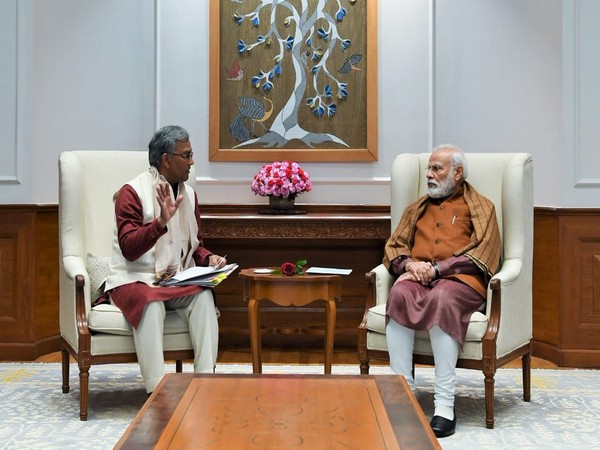 Uttarakhand Chief Minister Trivendra Singh Rawat meets Prime Minister Narendra Modi