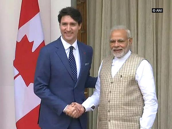 Prime Minister Narendra Modi with his Canadian counterpart Justin Trudeau (File photo)