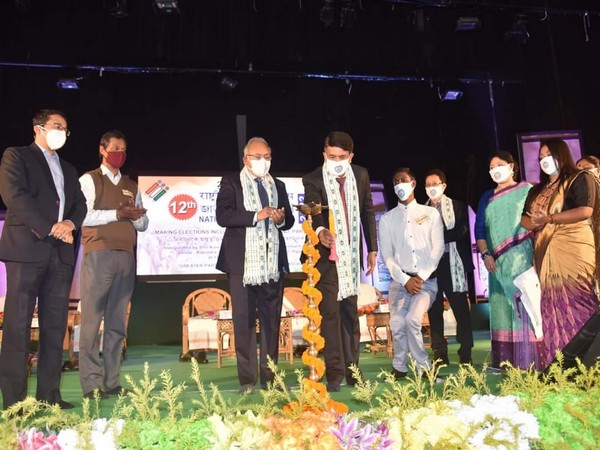 Visuals of National Voter's Day in Tripura (Photo/ANI)