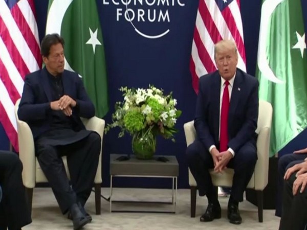 Pakistan Prime Minister Imran Khan and US President Donald Trump.