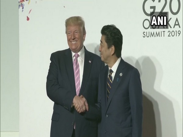 US President Donald Trump meets Japanese Prime Minister Shinzo Abe in Osaka on Friday