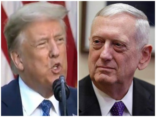 US President Donald Trump and Former US Secretary of Defence James Mattis