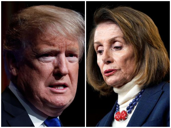 United States President Donald Trump and House Speaker Nancy Pelosi