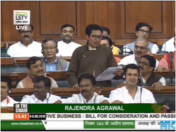 BJP MP from Ladakh Jamyang Tsering speaking in Lok Sabha on Tuesday