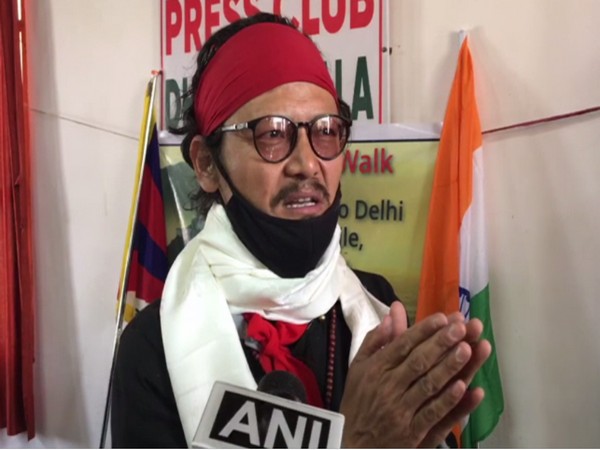 Tibetan activist, writer and poet Tenzin Tsundue