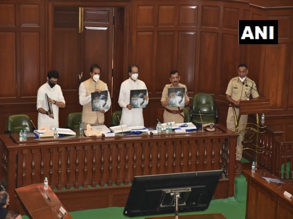 Maharashtra Chief Minister Uddhav Thackeray inaugurates 'Hutatma Dalan' (Martyr's Gallery) and coffee table book 'Atulya Himmat' at Police