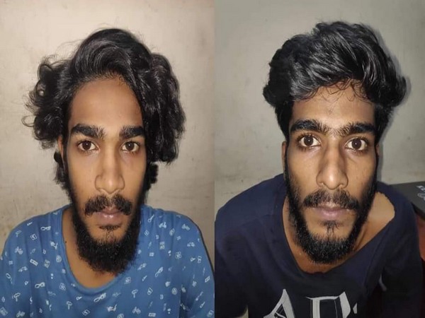 Two bike-borne men were arrested for allegedly attacking police personnel in Kochi.