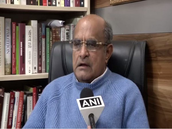 K C Tyagi speaking to ANI in New Delhi on Wednesday. Photo/ANI