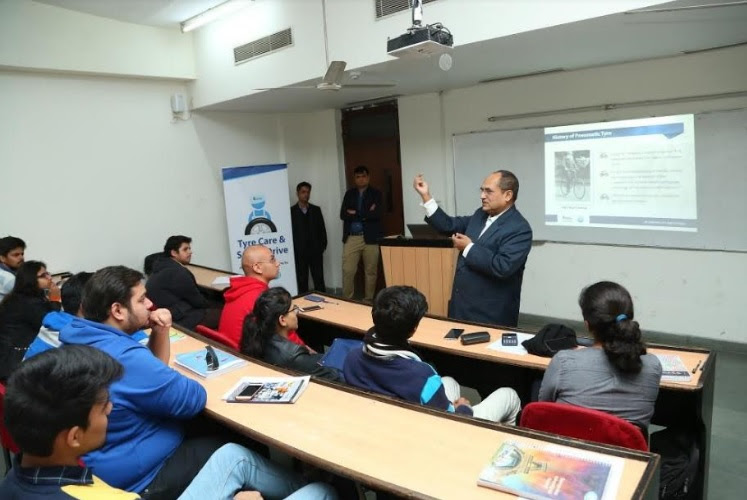 Interactive Session on Tyre Safety at Amity University