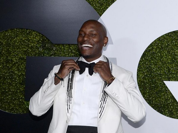 Actor Tyrese Gibson posing during the GQ Men of the Year party