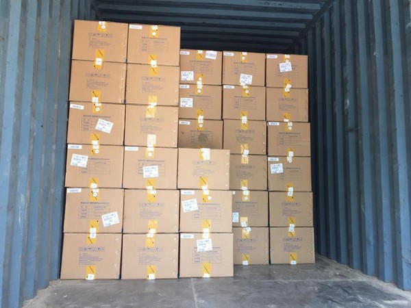5 lakh Favipiravir Tablets reached India from UAE (Photo/Credit: Twitter/ @MEAIndia)