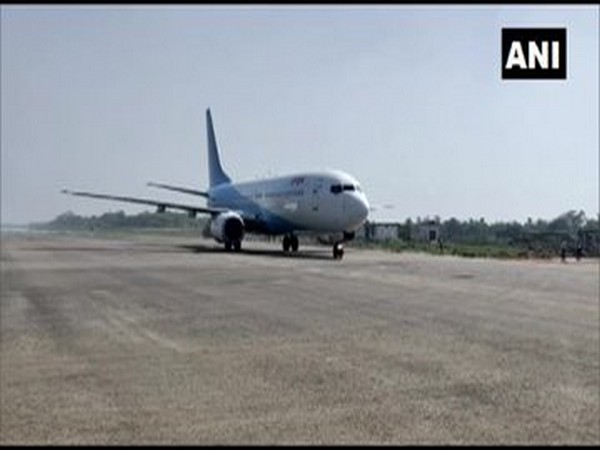 Flight operations here at the Darbhanga airport commenced on Sunday.