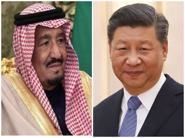 Saudi Arabia's King Salman bin Abdulaziz and Chinese President Xi Jinping (File photo)