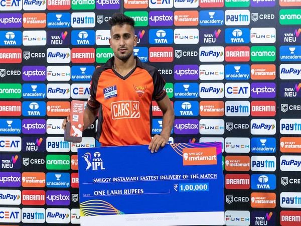 SunRisers Hyderabad pacer Umran Malik (Image: IPL Twitter)