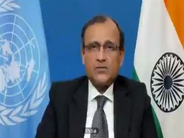 Ambassador TS Tirumurti Permanent Representative of India to the United Nations. (Photo/ANI)