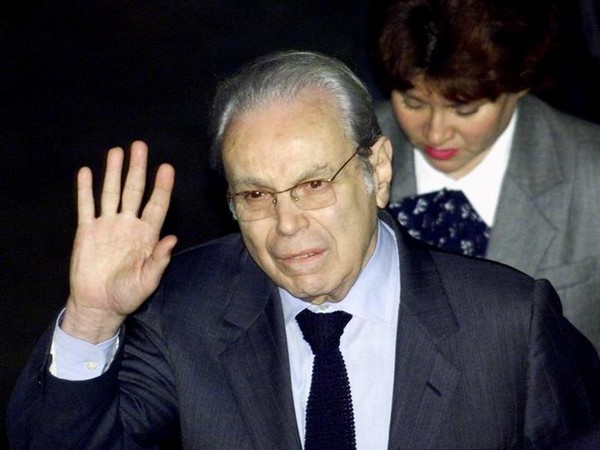 Former UN chief Javier Perez de Cuellar (File pic)