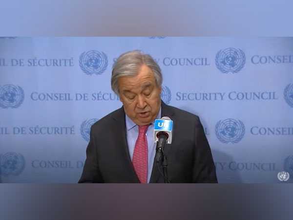UN Secretary-General Antonio Guterres addressing a presser on Monday in New York.