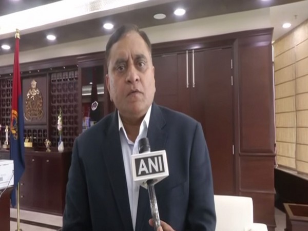 DGP OP Singh talking to ANI on Saturday. Photo/ANI