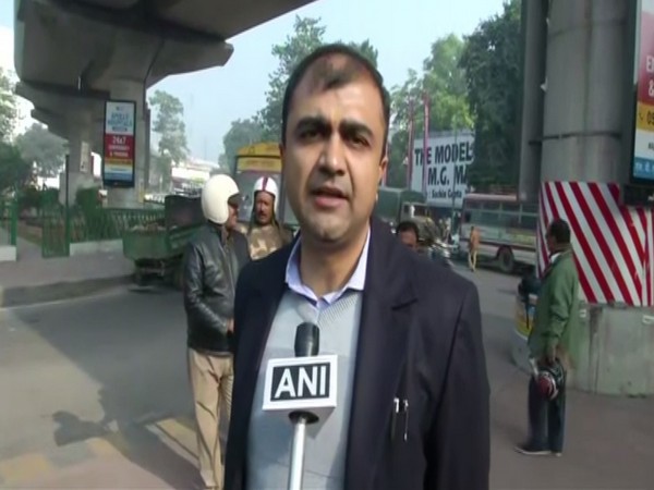 Lucknow District Magistrate Abhishek Prakash talking to ANI on Sunday. Photo/ANI