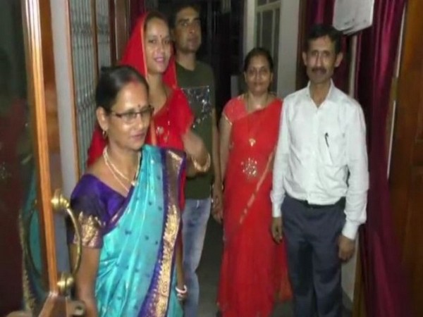 Family of Subham Singh who topped UPSC in Bihar's Katihar (Photo/ANI)