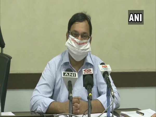 State Principal Health Secretary Amit Mohan Prasad during a press briefing in Uttar Pradesh on Saturday. (Photo/ANI)