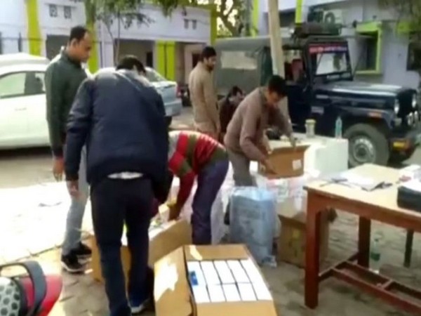 The seized drugs from Moradabad in Uttar Pradesh. Photo/ANI