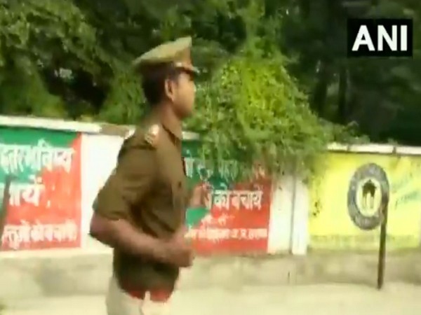 SI Vijay Pratap jogging from Police Lines police station.