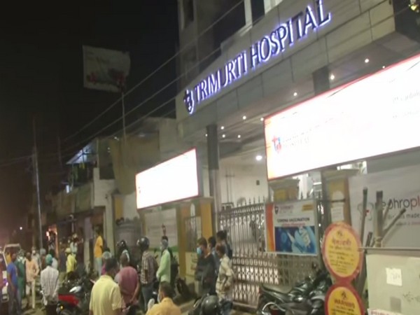 Visuals from Trimurti Hospital in Uttar Pradesh's Varanasi. (Photo/ ANI)