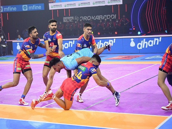 UP Yoddha, Bengal Warriors in action (Image: UP Yoddha)