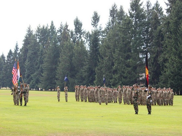 India-USA conduct joint military exercise at a base near Washington DC on Thursday. Photo/ANI