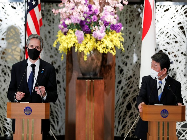 US Secretary of State Antony Blinken and Japan's Foreign Minister Toshimitsu Motegi (Photo Credit: Reuters)