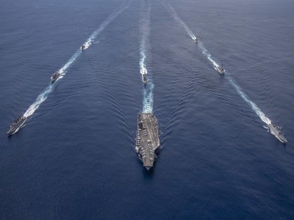 United States Navy's USS Nimitz carrier strike group